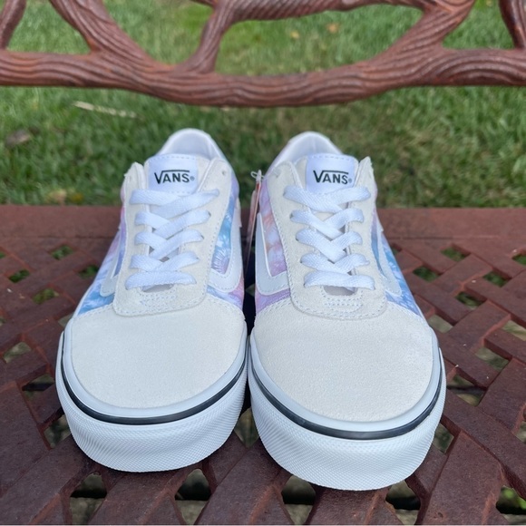 NWT 𝅺VANS Off The Wall Ward Heart Tie Dye Low Top Sneakers - Picture 4 of 10